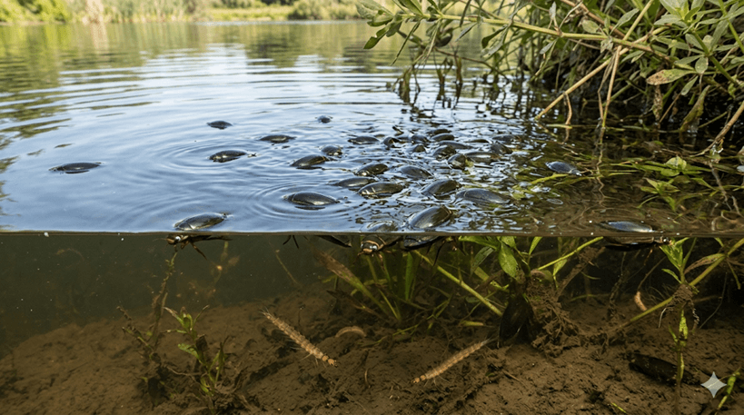 Whirligig Beetle